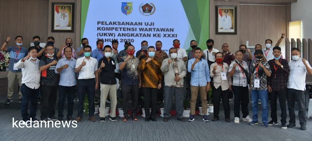 Foto: Para Perserta UKW (Minggu,15/11/2020) (kedannews.com/Eka Suhendra)