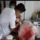 Foto: Rafika yang lagi dirawat (Selasa,24/11/2020) (kedannews.com/Eka Suhendra)