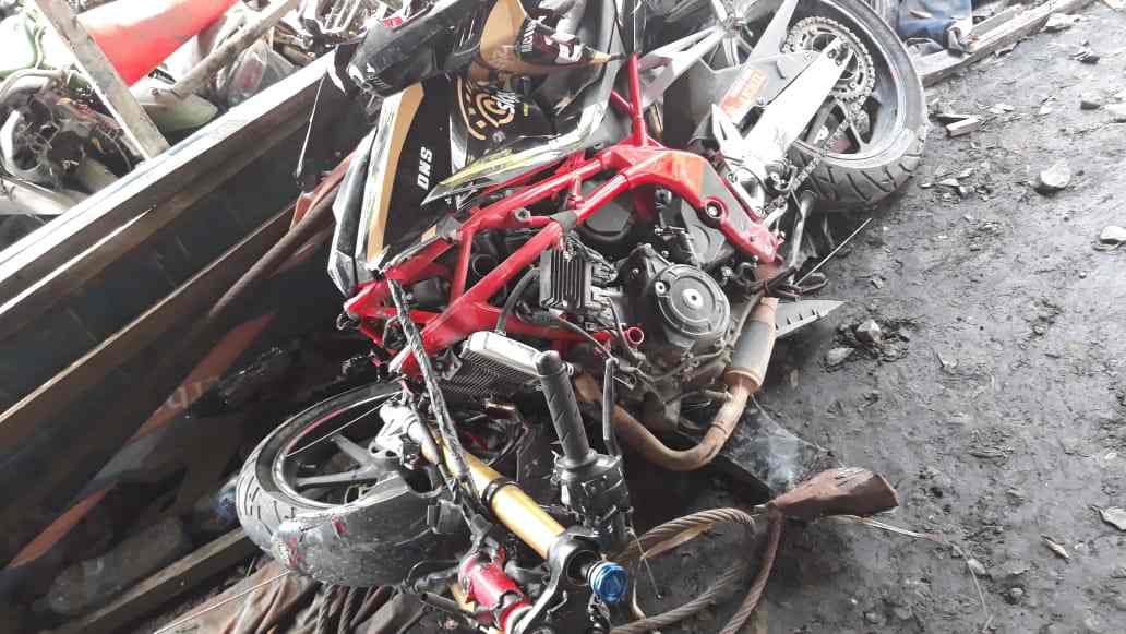 Cium Bokong Truk Reza Tewas di Jalinsum Tanjung Gading Batu Bara
