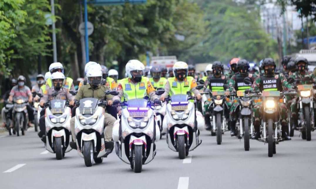 "Jaga kondusifitas kota Medan Kapolda dan pangdam IBB himbau tidak konvoi rayakan hasil quickcount"