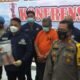 "Kapolres Sergai Saat Konferensi Pers berikut barang bukti dari tersangka Kadis Sosial Sergai"