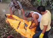 Mayat Mr X di Temukan Warga Mengambang di Parit Kebun Sawit di Kwala Bingei Stabat