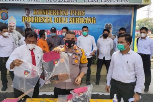 Pembunuh Sadis Petani di Deli Serdang Ditangkap Polisi