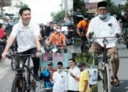 Soekirman dan Tengku Ryan Bersepeda Serap Aspirasi Masyarakat