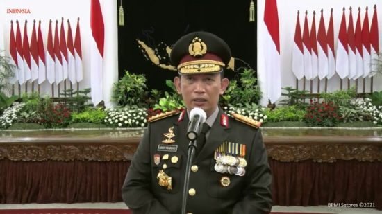 Usai Dilantik Jadi Kapolri, Listyo Sigit Ucapkan Terima Kasih ke Senior