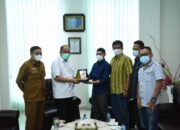 Ir. H Umar Zunaidi Sambut Kedatangan Audensi PWI Tebing Tinggi Serta Mendukung Pelaksanaan UKW