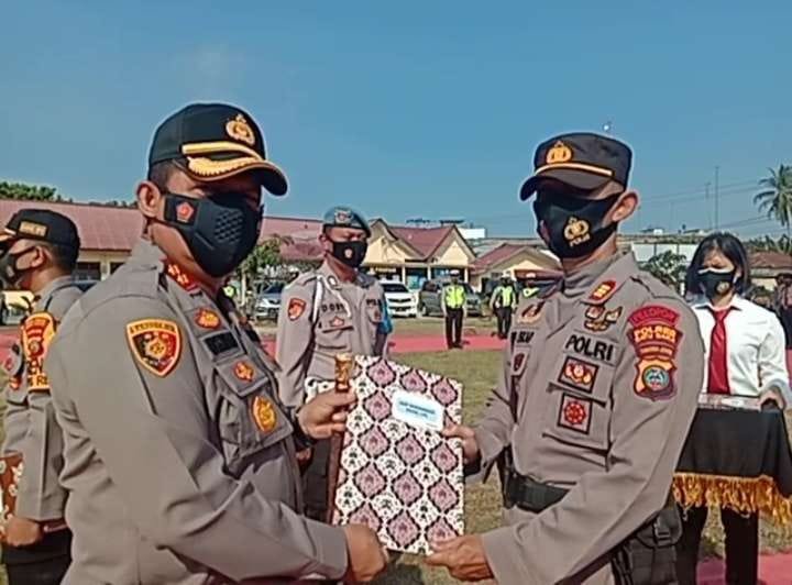 Kapolda Sumatera Utara, Berikan Reward Lima Perwira Utama Polres Batu Bara