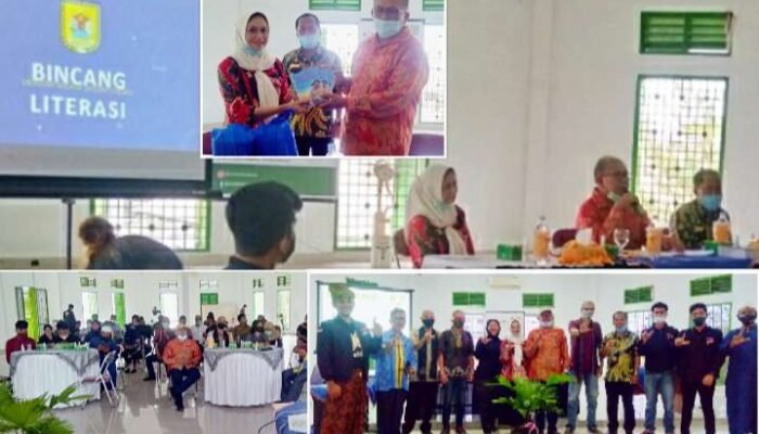 Pada Acara Bincang Literasi Ekonomi Kreatif Dalam Literasi Bupati Sergai Jadi Keynote Speaker