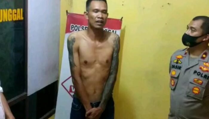 Preman Pemalak Tukang Sate Bagaikan Tikus Kena Air Saat Di Tangkap Polisi