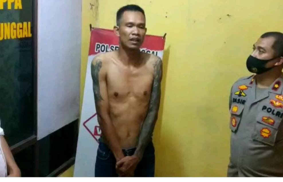 Preman Pemalak Tukang Sate Bagaikan Tikus Kena Air Saat Di Tangkap Polisi