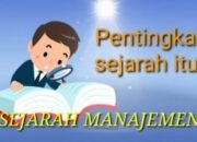 Sejarah Manajemen Adam Smith dan Revolusi Industri