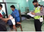 Mini Bus Adu Banteng Dengan Mio, Warga Dewi Sri Terkapar Sekarat di Jalinsum Tanjung Seri