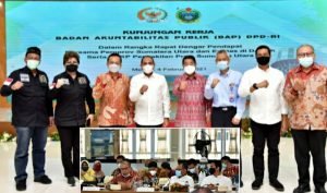 Bupati Sergai Menghadiri Rapat BAP DPD RI di Pemprovsu