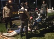 Lagi Polsek Lima Puluh Sapu Pelaku Balap Liar 4 Orang di Amankan 3 Sepmor di Tahan