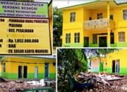 Gedung Pustu Pegajahan Sergai Anggaran DAK APBN Mangkrak