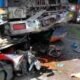 Tragis ! Pulang Belanja IRT Tewas Mengenaskan di Lindas Truk di Jalan Setia Budi Medan