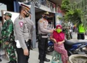 Usai Ikuti Apel Kesiapan di Mapolres Batu Bara, AKP Rusdi Pimpin Penyemprotan Disinfektan di Wilkumnya.