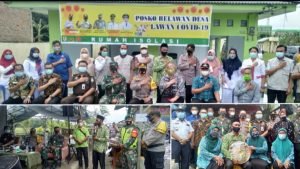 Kapolres Sergai Resmikan  Desa Melati II Perbaungan Menjadi Kampung Tangguh 