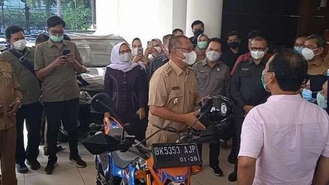 Akhyar Nasution berpamitan dengan aparatur sipil negara (ASN)