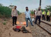 Mr X Tewas di Tabrak Kereta Api di Lima Puluh