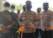 Kapolres Batu Bara Resmikan Pos PPKM Di Desa Sumber Makmur