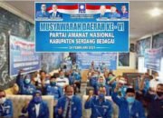 DPD PAN Sergai Bentuk Formatur Pengurus Pada Musda Ke Enam Tahun 2021 