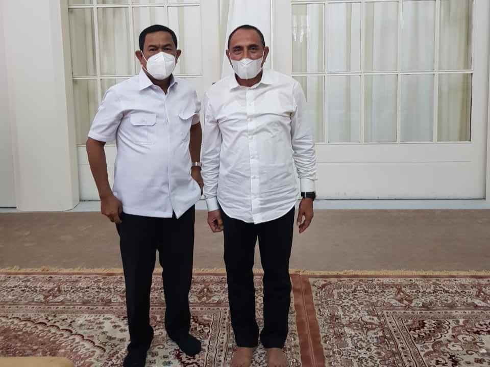 Sang Petarung Silaturahmi Dengan 4 Jenderal Dan Tokoh Sumut