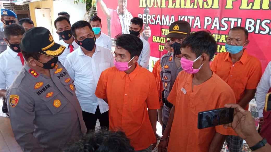 Dua Tersangka Curanmor Diringkus Polsek Labuhan Ruku