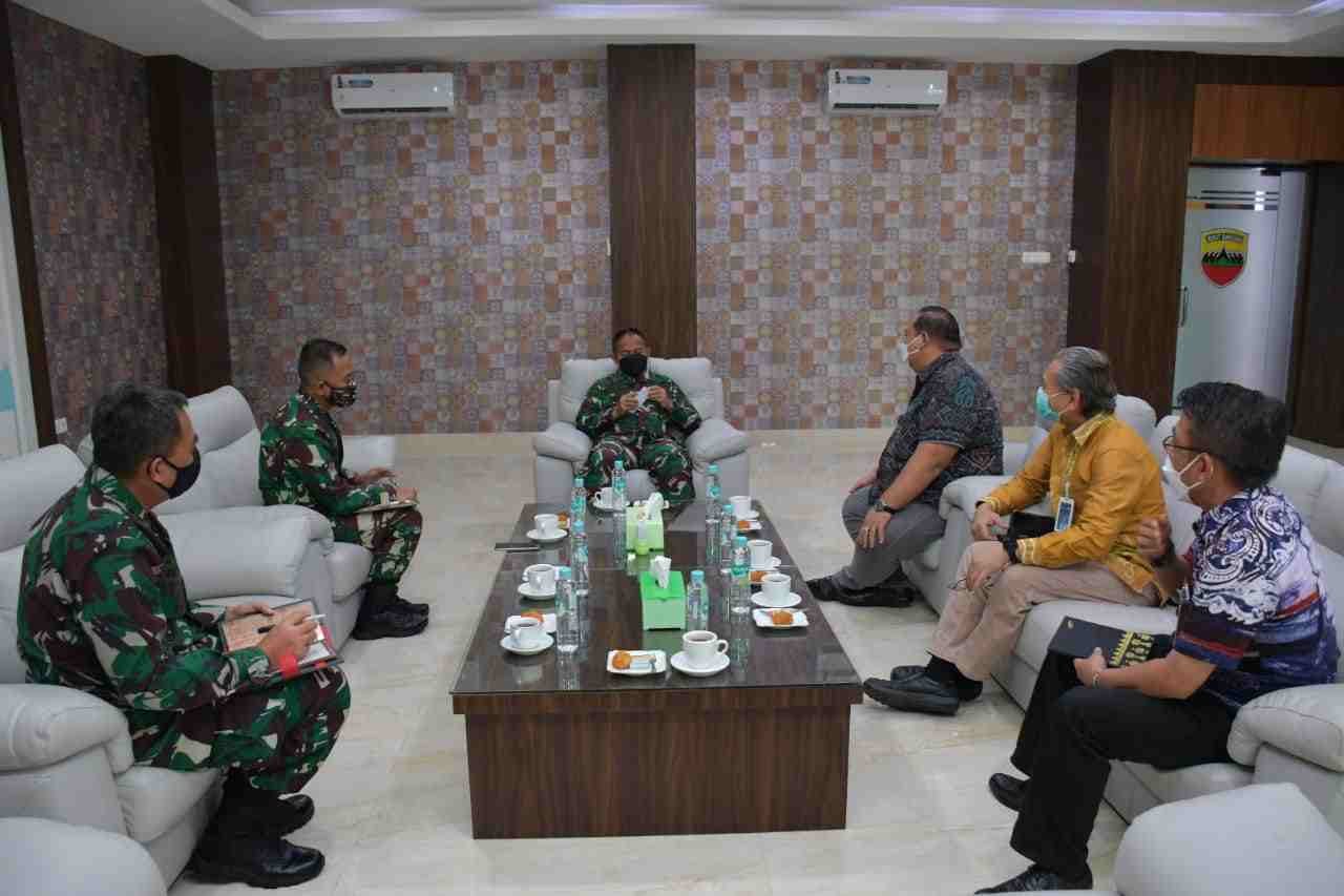 Pangdam IBB Terima Audiensi Pimpinan Bank Mandiri Region I Wilayah Sumut