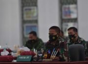 Pangdam I/BB Memantau Secara Langsung Erupsi Gunung Sinabung