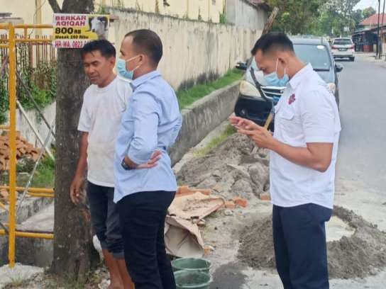 Kembali Polsek Medan Helvetia Renovasi Dinding Tahanan Polsek, Demi Kenyamanan Dan Keamanan