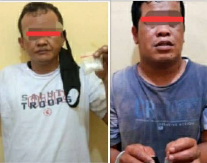 Polisi Meringkus Dua Pelaku Yang Diduga Bandar Sabu Asal Silindak Dan Perbaungan Sergai