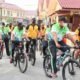 Tingkatkan Sinergitas, Kapolres Batu Bara Bersama Dandim 0208 Asahan Lakukan Gowes dan Senam Bersama