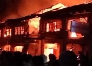 11 Ruko Ludes Dilalap Sijago Merah di Kota Pinang Labusel