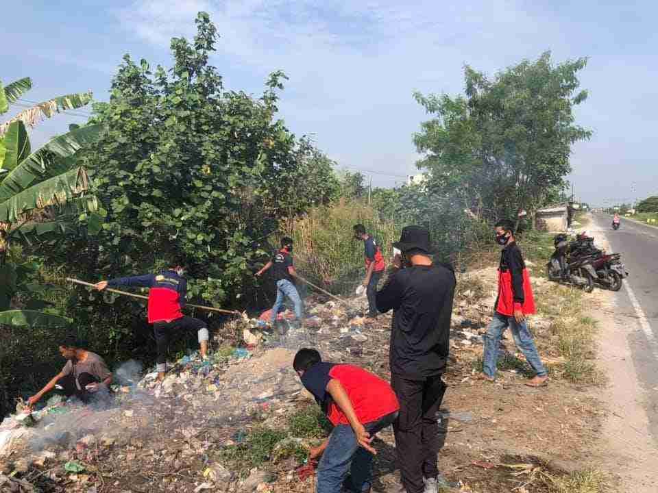 Pemuda Pemudi Desa Kuala Tanjung Ajak Masyarakat Peduli Lingkungan