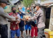 Kapolsek Medang Deras Salurkan Bantuan Sosial Kapoldasu Di Kelurahan Pangkalan Dodek