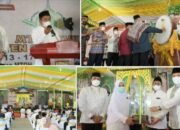 Ditandai Pemukulan Beduk Oleh Bupati MTQH  ke XVII Sergai Resmi Dibuka