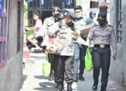 Waka Polres Belawan Kompol Herwansyah Putra SH MSi, Kunjungi Bocah Penderita Hedrocepalus