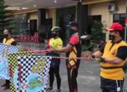 TNI – POLRI , Polres Batu Bara Mempererat Sinergitas Dengan Olah Raga Bersepeda