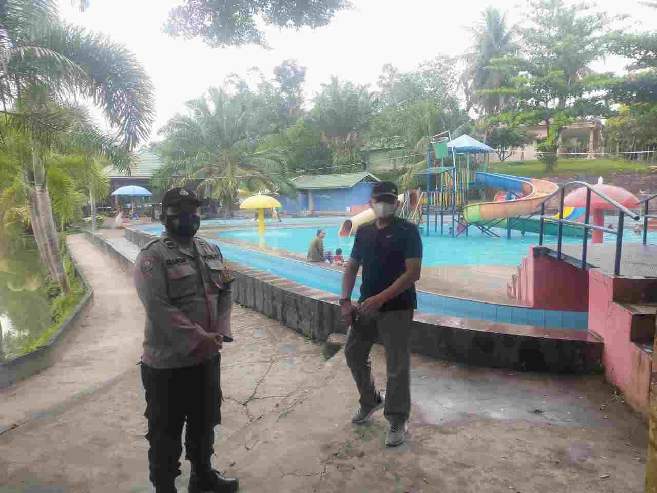 Kaapolsek 50 , Gelar Ops Yustisi di Wisata Banyu Wangi