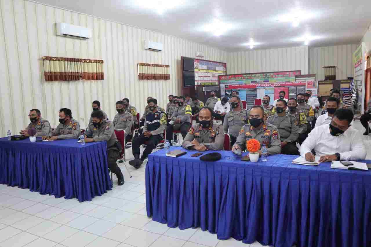 Kapolres Batu Bara : Pantau Tetap Monitor Pasien Covid 19 , dan Terus berkoordinasi dengan Tenaga Kesehatan