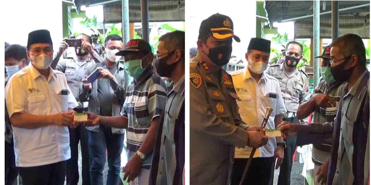 Bupati Zahir dan Kapolres Batu Bara Serahkan BPJS Gratis Di Klinik Suwandy