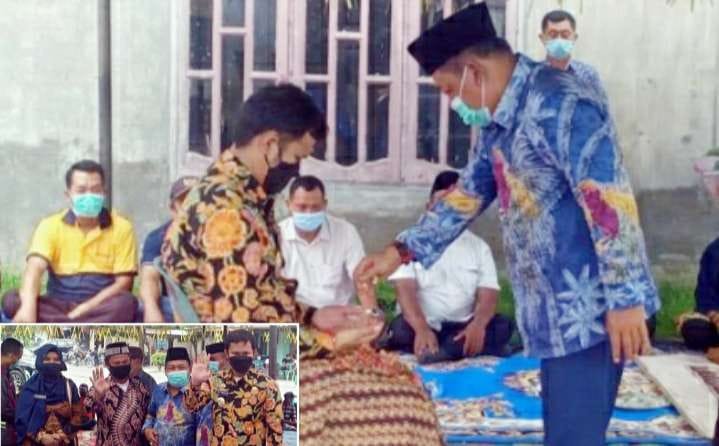 Kades Sukajadi Perbaungan Adakan Tepung Tawar Pada Wabup Sergai