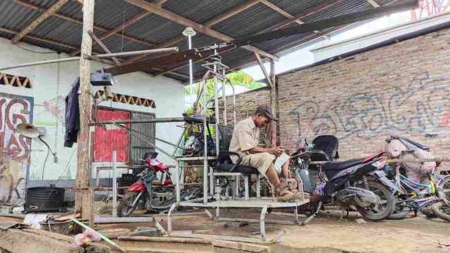 Hanya Tamatan SD Belajar Dari Youtube Muhammad Irwan Warga Asahan Merakit Helikopter