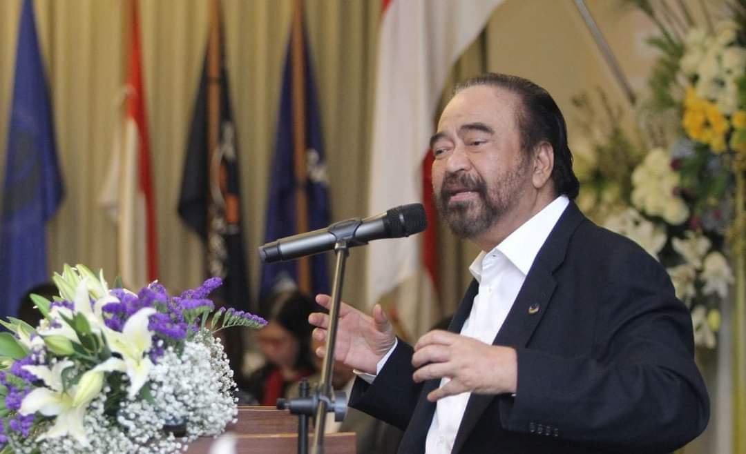 Ketua Umum Partai Nasdem Surya Paloh, Mengutuk Aksi Bom Bunuh Diri, di Gereja Katedral