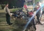 Pendisiplinan AKB, POLRI – TNI ,Patroli Ops Yustisi  di Wilkum Polsek Indrapura