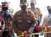 Kapolres Resmikan Pos PPKM Mikro, Pos Lalu Lintas Tangguh Di Perkebunan Sei Balai