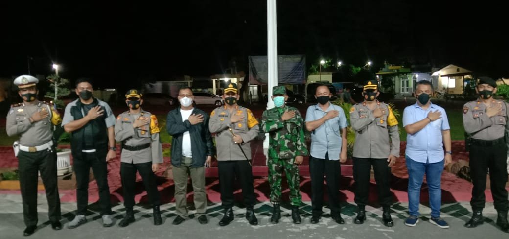 Kapolres Batu Bara Cek Pengamanan Tempat Ibadah Umat Nasrani, di Malam Paskah