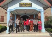 Ciptakan Rasa Aman di Hari Paskah, Kapolsek Lima Puluh, Gelar Patroli Gabungan