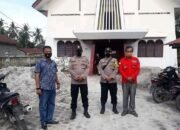 Pengamanan di Jum’at Paskah, Kapolsek Labuhan Ruku, Terjunkan Polisi Berpakaian Preman